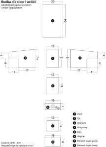 budka-dla-sikor-i-wrobli-elementy