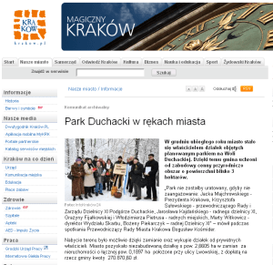 park duchacki magkrak