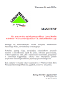 Manifest Leroy Merlin