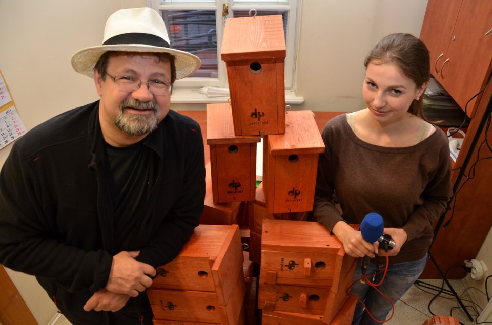 Waldemar Domański z Panią Joanna Nowak z Radia RMF